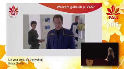 J-Fall 2016 Speaker Hiltsje Smilde – Let your voice do the typing!