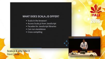 J-Fall 2016 Speaker David Stibbe – Scala.js & why I like it