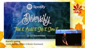 J-Fall 2016 Speaker Juliette Reinders Folmer & Wouter Groenewold – DiversITy matters
