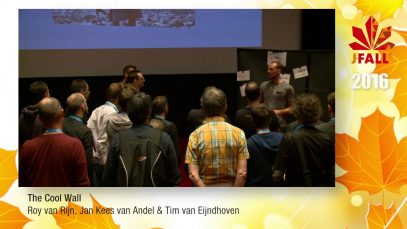 J-Fall 2016 Speaker Roy van Rijn, Jan Kees van Andel & Tim van Eijndhoven – The Cool Wall