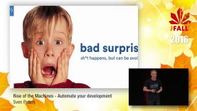 J-Fall 2016 Speaker Sven Peters – Rise of the Machines – Automate your development