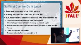 J-Fall 2017 Speaker Heinz Kabutz – Safely Shoot Yourself in the Foot with Java 9