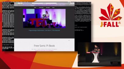 J-Fall 2017 Speaker Sam Aaron – Live Coding Time & State with Sonic Pi