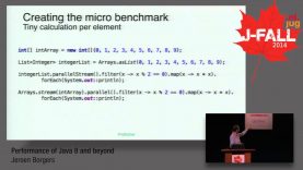 J-Fall 2014 Speaker Jeroen Borgers – Performance van Java 8 en verder