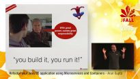 J-Fall 2015 Speaker Arun Gupta – Refactor Java EE application Microservices and Containers
