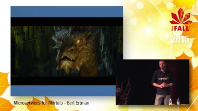 J-Fall 2015 Speaker Bert Ertman – Microservices for Mortals