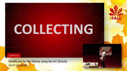 J-Fall 2015 Speaker Gerrit Grunwald – Healthcare for the Elderly using the IoT (Oracle)