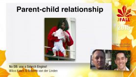 J-Fall 2015 Speaker Wilco Koorn & Roberto van der Linden – No DB: use a Search Engine!