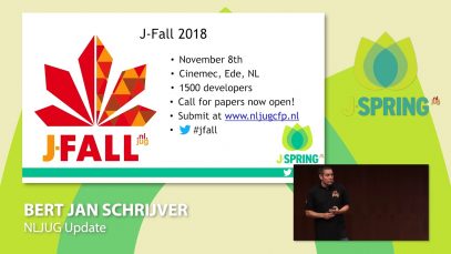J-Spring 2018: NLJUG Update by Bert Jan Schrijver