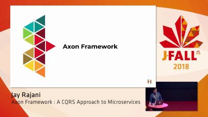 J-Fall 2018: Jay Rajani – Axon Framework : A CQRS Approach to Microservices