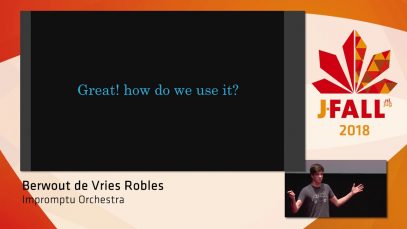 J-Fall 2018: Berwout de Vries Robles – Impromptu Orchestra