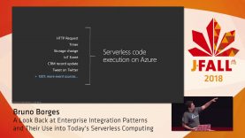 J-Fall 2018: Bruno Borges – A Look Back at Enterprise Integration Patterns and Their Use into Today’s Serverless Computing
