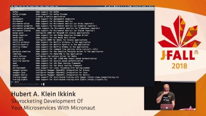 J-Fall 2018: Hubert A. Klein Ikkink – Skyrocketing Development Of Your Microservices With Micronaut