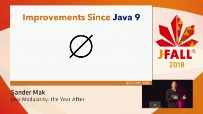 J-Fall 2018: Sander Mak – Java Modularity: the Year After