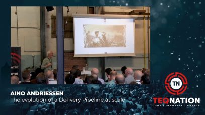 TEQnation 2019: Aino Andriessen – The evolution of a Delivery Pipeline at scale