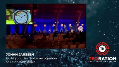 TEQnation 2019: Johan Janssen – Build your own voice recognition solution with Alexa
