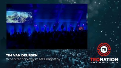 TEQnation 2019: Tim van Deursen – Keynote: When technology meets empathy