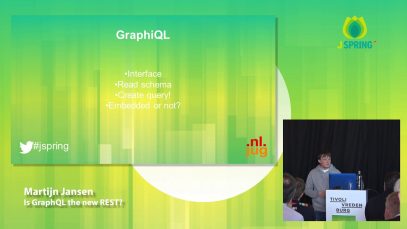 J-Spring 2019: Martijn Jansen – Is GraphQL the new REST?