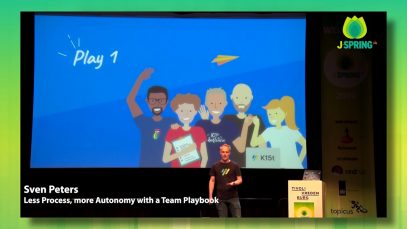 J-Spring 2019: Sven Peters – Less Process, more Autonomy with a Team Playbook