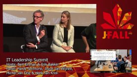 J-Fall 2019: H.J. Knol, H. Seinhorst, M. van Drie & J. van Wijnen – IT Leadership Summit