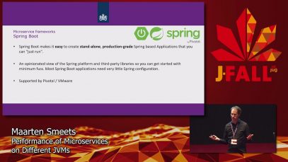 J-Fall 2019: Maarten Smeets – Performance of Microservices on Different JVMs