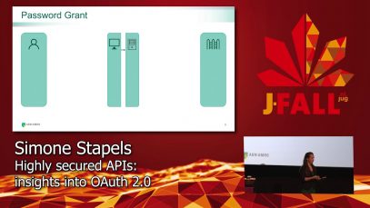 J-Fall 2019: Simone Stapels – Highly secured APIs: insights into OAuth 2.0