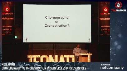 TEQnation 2022: Mete Atamel – Choreography vs Orchestration in serverless microservices