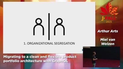 J-Fall 2021: Arthur Arts & Miel van Welzen – Migrating to flexible product portfolio architecture