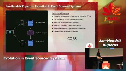 J-Fall 2021: Jan-Hendrik Kuperus – Evolution in Event Sourced Systems