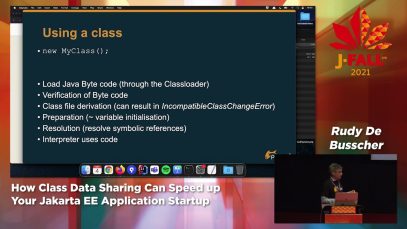J-Fall 2021: Rudy De Busscher – How Class Data Sharing Can Speed up Your Jakarta EE App Startup