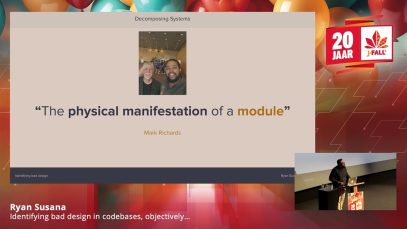 J-Fall 2023: Identifying bad design in codebases, objectively… – Ryan Susana