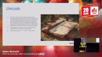 J-Fall 2023: ASCII to Unicode, what can possibly go w̵̳̓r̸̡̽ǒ̴̝n̴̬ͣg̶ͤ͜? – Adam Michalik