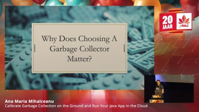 J-Fall 2023: Calibrate Garbage Collection on the Ground and Run Your Java App – Ana Maria Mihalceanu