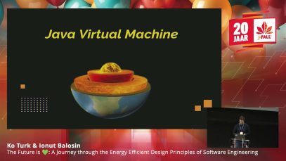 J-Fall 2023: Energy Efficient Design Principles of Software Engineering – Ko Turk & Ionut Balosin