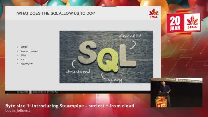 J-Fall 2023: Introducing Steampipe – select * from cloud – Lucas Jellema
