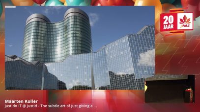 J-Fall 2023: Just do IT @ Justid – The subtle art of just giving a … – Maarten Koller