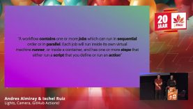 J-Fall 2023: Lights, Camera, GitHub Actions! – Andres Almiray & Ixchel Ruiz