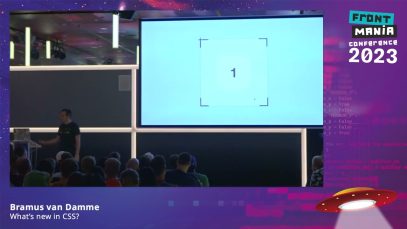 Frontmania ’23 – Bramus van Damme – What’s new in CSS?