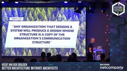 Future Tech 2022: Geert van der Cruijsen – Better architecture without architects