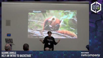 Future Tech 2022: Suzanne Daniels – Hej! An intro to Backstage