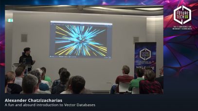 Future Tech 2024: A fun and absurd introduction to Vector Databases – Alexander Chatzizacharias
