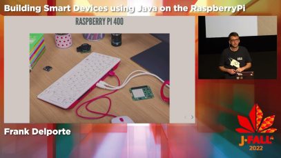 J-Fall 2022: Frank Delporte – Building Smart Devices using Java on the RaspberryPi-An intro to Pi4J.
