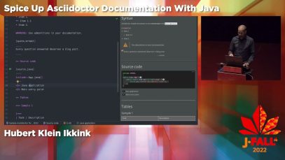 J-Fall 2022: Hubert Klein Ikkink – Spice Up Asciidoctor Documentation With Java