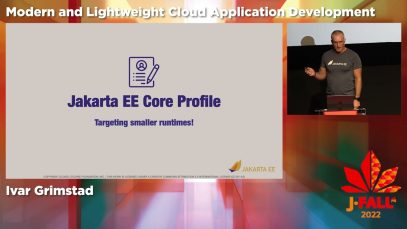 J-Fall 2022: Ivar Grimstad  – Modern and Lightweight Cloud Application Development with Jakarta EE10