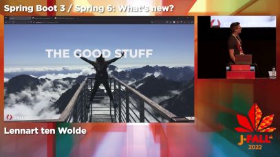 J-Fall 2022: Lennart ten Wolde – Spring Boot 3 / Spring 6: What’s new?