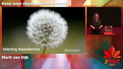 J-Fall 2022: Marit van Dijk – Keep your dependencies in check