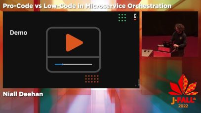 J-Fall 2022: Niall Deehan – Pro-Code vs Low-Code in Microservice Orchestration