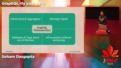 J-Fall 2022: Sohan Dasgupta – GraphQL-ify your APIs