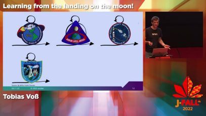 J-Fall 2022: Tobias Voß – Software archaeology – Learning from the landing on the moon!