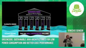 J-Spring 2022: Vinicius Senger – Architectures for low power consumption and better cost/performance